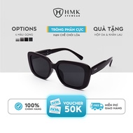 HMK Eyewear Fashion Sunglasses Square Shape Anti-UV Comprehensive Eye Protection - KM9081