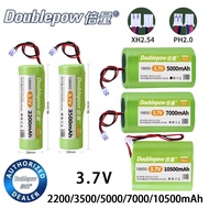 Doublepow 3.7V Rechargeable Lithium Battery Pack18650 2200/3500/7000/10500mAh Protection Board Wire 