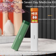 # travel # 7 Grids Pill Box Tablet Pillbox Dispenser Weekly Pill Cases Medicine Storage .