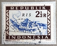 PW647-PERANGKO PRANGKO INDONESIA WINA REPUBLIK RIS(H),USED