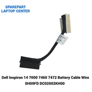 Dell Inspiron Cable 14 7000 7460 7472 Battery Cable Wire 0H09FD DC02002KH00