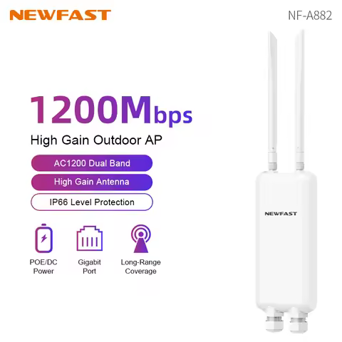 Comfast Outdoor Access Point WiFi Long Range Wireless 1200Mbps High Power WiFi Antenna Extender Rout