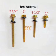 【on hand】pdx wire 12 (PER BOX)BRASS TEX SCREW FOR METAL