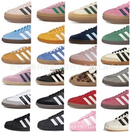 Adidas Women's Training Shoes - Thick-Soled Silver/Red/White for Campus Wear
