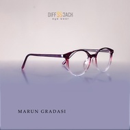 dIIFJACK - Frame Kacamata ANNA (Paket Lensa NormalMinus.Plus & Silinder) Bluechromic Photochromic Bl