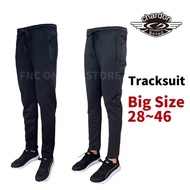 Chardon Wear Original Size 28-50 Stretchable Slim Fit Tracksuit Men Jogger Pants Big Size / Seluar Tracksuit Lelaki Saiz Besar CDW3983