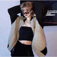 KASSHEENG baseball women's jacket Oversized women's jacket - varsity jacket - women's baseball jacke