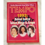 Tempo Magazine January 8, 1994: Not Just Year Mega and Syuga - Emha Ainun Najib Column