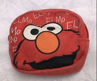《艾倫STORE》芝麻街 艾蒙 Sesame Street Elmo 零錢包 二手