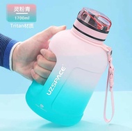 [NEW 2023] Uzspace BPA FREE Tritan Drinking Water Bottle LargeIon Energy Water Bottle 大容量 渐变色 正品优之负离