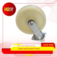 Wheels 8" NylonNilon Caster Wheels Trolley Showcase Caster Wheels