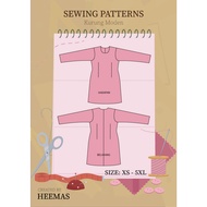 POLA BAJU KURUNG MODEN SEWING PATTERNS