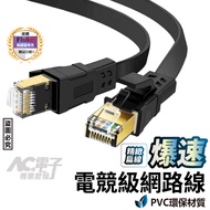 Taiwan Company Shipment CAT.8 Hot Speed Gaming Grade Network Flat Wire Engineering AC Electronic Pro