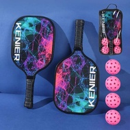 【Full Set】Pickleball Paddles Wooden Pickleball Set Lightweight  Pickleball Rackets Pickle Ball Paddl
