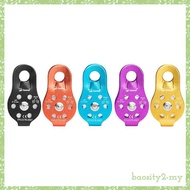 [BaositybbMY] Mountain Climbing Equipment Pulley Heavy Duty Swing Sheave Rope Pulley for Rope Access