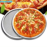 MIQUEL Pizza Tools 1 pcs 6-12 in Aluminium Mesh Bakeware Flat Pizza Screen