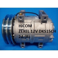 🔥READY STOCK 🔥HICOM ZEXEL 12V DKS15CH 2A (R) COMPRESOR
