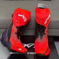 racing shoes Pengcheng Mocha Knight MK-099 แทร็กมอเตอร์ไซค์ทั้งในและนอกรองเท้าบูทรองเท้าบูทนักเล่นมอ