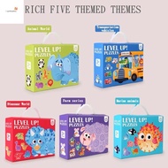 GARDENGALLERY Cartoon Animal Jigsaw, Panda Home Decor 3D Puzzle Vase, Creative Elephant 3D Art Build