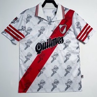 1996-97 HC Home White Retro Short-Sleeve Football Jersey S-XXL