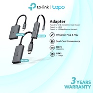TP-Link UBS Type-C to HDMI Adapter/Ethernet Network Adapter /SD & microSD 3.0 Card Reader UE302C/UA4