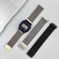 Classic Retro For F91W F84W F105W Square Outdoor Daily Wear Extended Metal Magnetic Watch Bracelet R