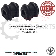 KIA PICANTO /  HYUNDAI I10 depan FRONT 2PCS OEM STABILIZER BUSH