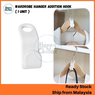 Wardrobe Space Saving Hanger Hook Stack Hanging Penyangkut Penjimatan Ruang Almari Pakaian 衣架连接可叠加挂钩