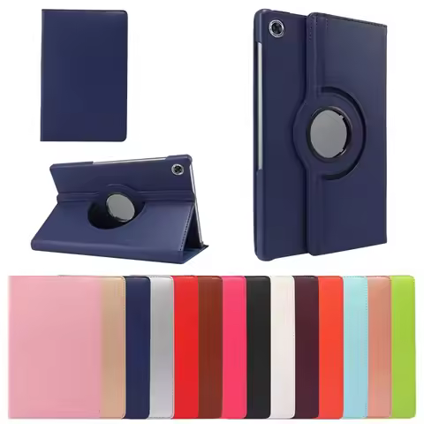 Tablet Funda for Lenovo M10 HD TBX306F Case 360 Rotating PU Leather Stand Cover for Lenovo Tab M10 H