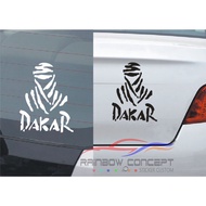 Cutting sticker logo dakar rally universal car sticker all cars can discount