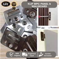 Wpc Wallboard & Wallpanel Clip WPC panel and wallpanel board Clip 36mm x 50mm/ per piece