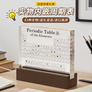 Chemical Elements Periodic Table Elements Buried Real Elements Real Ornaments Acrylic Elements Table