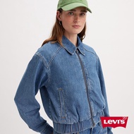 Levis 女款 拉鍊式牛仔外套 / 短版丹寧 人氣新品