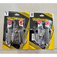 ( Có Lỗ V2 ) Gác chân V2 Nhôm gồm ốc long đền đầy đủ gắn xe Honda Yamaha