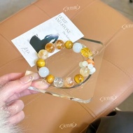 [Five Elements Crystal] Natural Crystal Lucky Fortune Private Custom Bracelet Bracelet Benming Year 