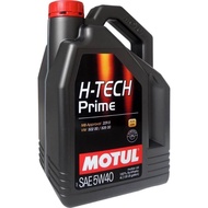 [ READY STOCK ] ￼Motul H-Tech Prime 5W-40 4Litre 100% Fully Synthetic Engine Oil