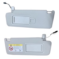 1/2PCS Grey Interior Sun Visor Make Up Mirror for VW Golf 7 7.5 Passat B8 CC Jetta MK7 A7 Skoda Octa