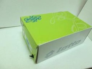 {D1415} Lotto樂得螢光綠長方型鞋盒#280 (表面有磨擦 /包裝盒/球鞋紙盒(只有盒子，沒有物品)