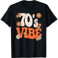 70S Party Outfit Groovy Hippie Peace Retro T-Shirt