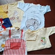 7 pcs baby clothes 0-4 months