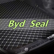 [Byd  Seal] Trunk Mat- READY STOCK Premium PU Leather Trunk Liner Boot Cargo