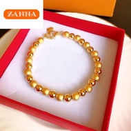emas 916 original gold bracelet dangdang ladies happiness bracelet lucky bracelet blessing couple br