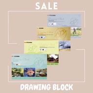 DRAWING BLOCK / DRAWING PAPER CP SAIZ B4 / A3 (100GSM / 135GSM / 165GSM / 200GSM)