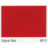 HIGH QUALITY MCI BLUE-I GLOSS PAINT -FOR WOOD AND METAL - 1LITRE - COLOUR : SIGNAL RED 6613