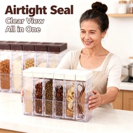 Jar Spice Set Seasoning Spice Storage Spice Jar Seasoning Spice Bottle Box Set 1 In 6