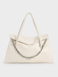 Charles & Keith - Andromeda 摺疊大托特包