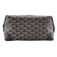 【日本直送】ગોયાર્ડ GOYARD Bowling 25 手拿包 PVC 黑色 男女皆宜【二手品】