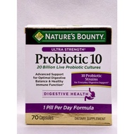 Hỗ trợ hệ tiêu hóa và đường ruột Nature’s Bounty Probiotic 10 70 viên