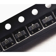 100PCS S8550 2TY SOT-23 SMD transistor
