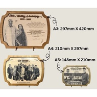 Photo Frame | Laser Engraving Size A3~A5